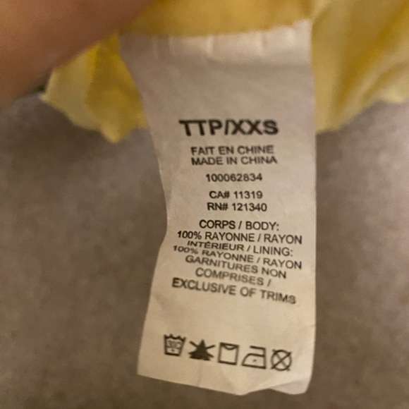 Yellow sundress brand new XXS - Picture 4 of 5